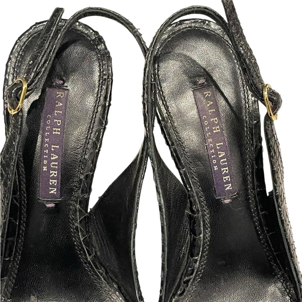 RALPH LAUREN COLLECTION Purple Python Animal Prin… - image 7